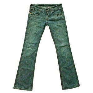 Parasuco Women's Rhinestone embellished jeans Sz 29 Denim Legend